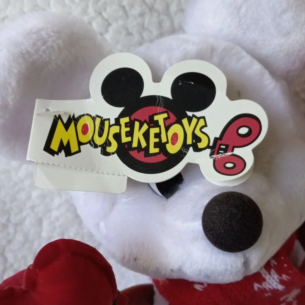1990s Vintage Disneyland WDW Mouseketoys Winter Snowman Mickey Mouse - Picture 2 of 5